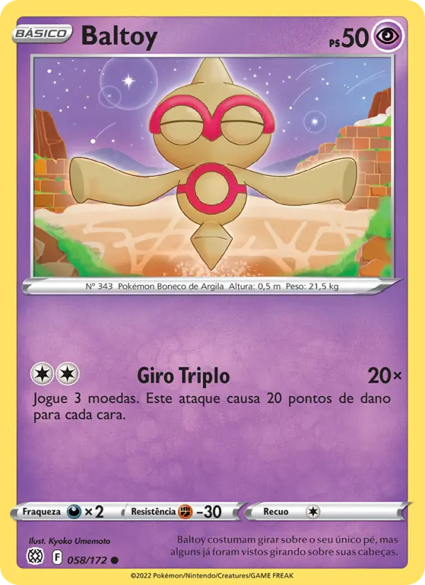 Baltoy da Equipe Magma #058