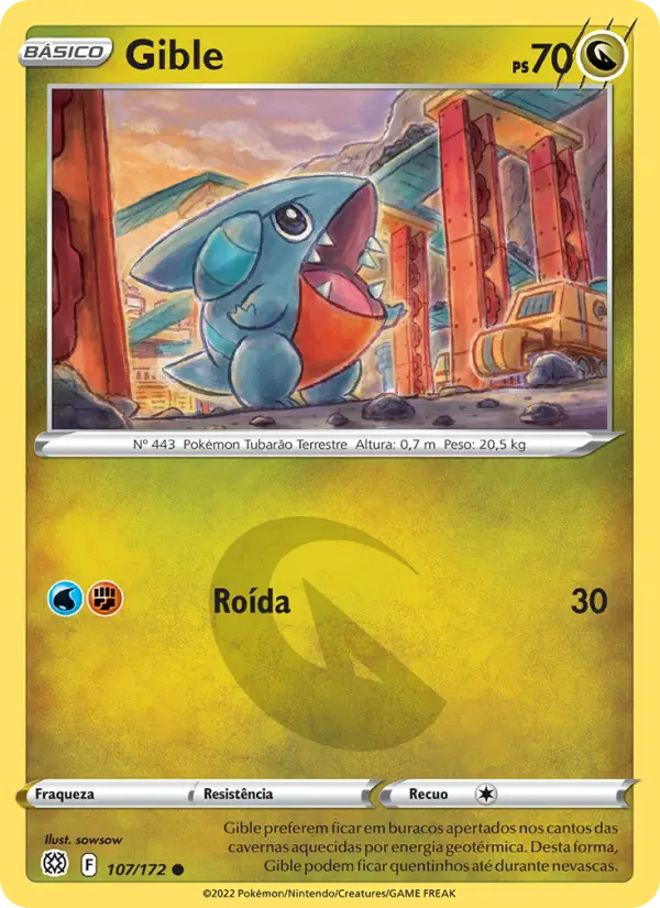 Gible #107 — Astros Cintilantes