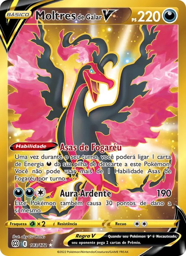 Moltres de Galar V #183