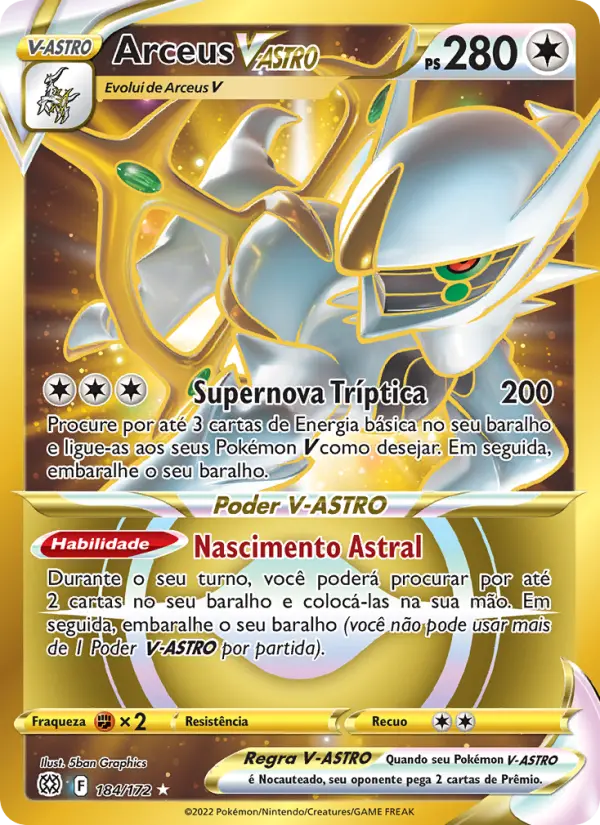 Arceus V-ASTRO #184