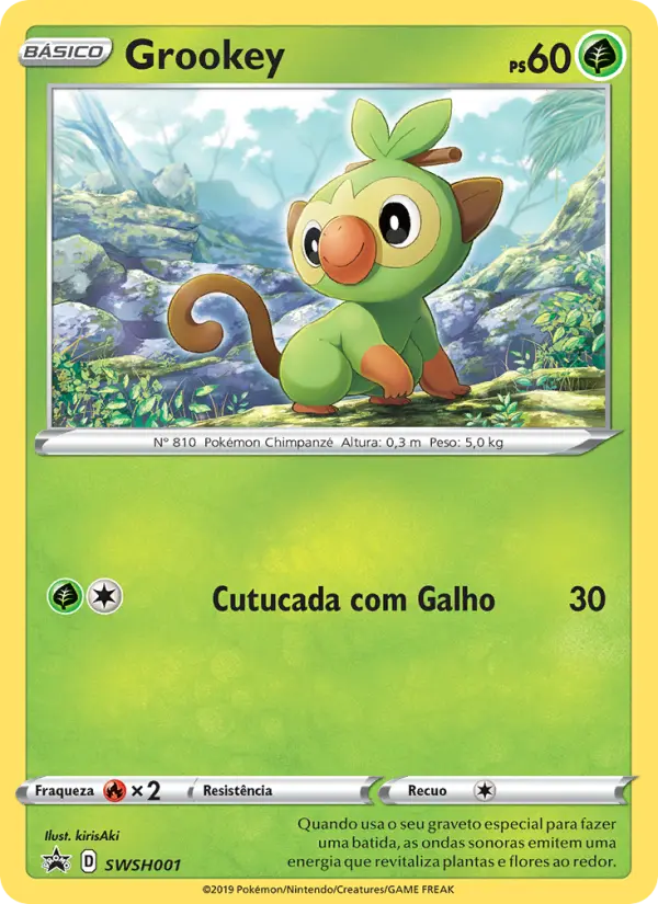 Grookey #001