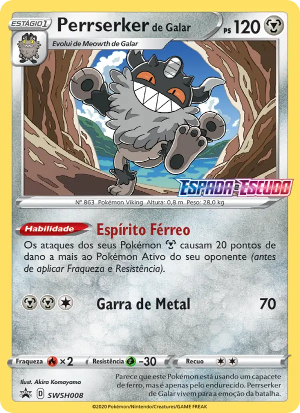Perrserker de Galar #008