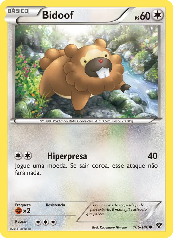 Bidoof #106