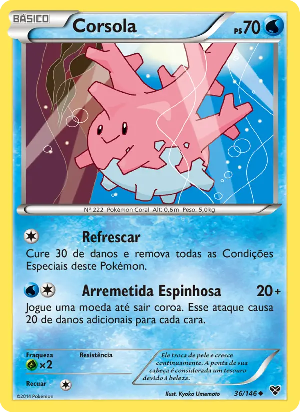 Corsola #36 — XY