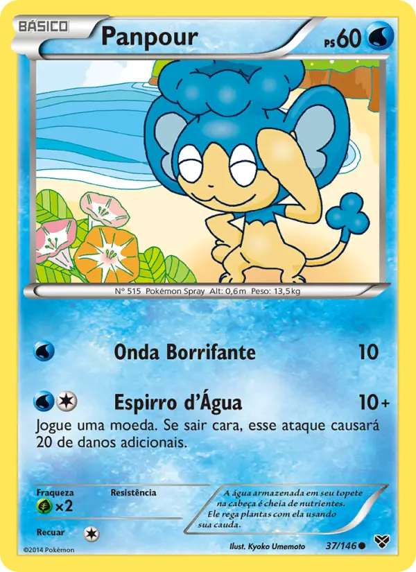 Panpour #37 — XY (Reverse Holo)