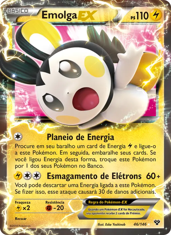 Emolga EX #46