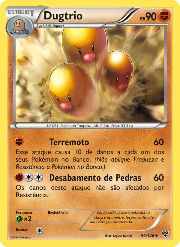 Dugtrio #59