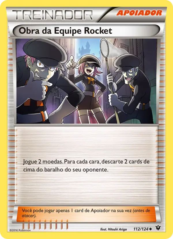 Obra da Equipe Rocket #112