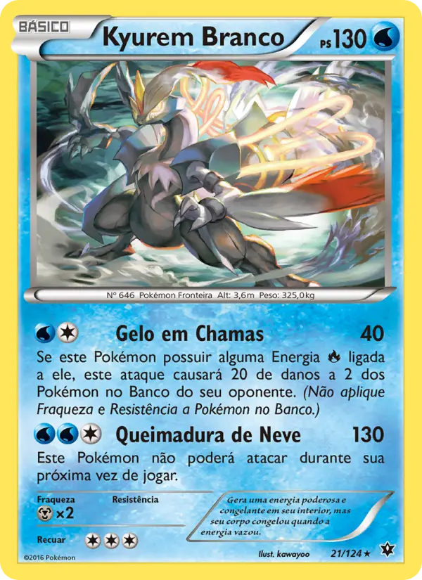 Kyurem Branco #21