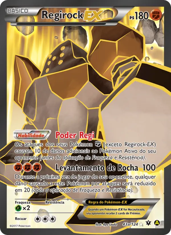 Regirock EX #43