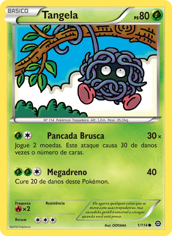 Tangela #1 — Cerco de Vapor