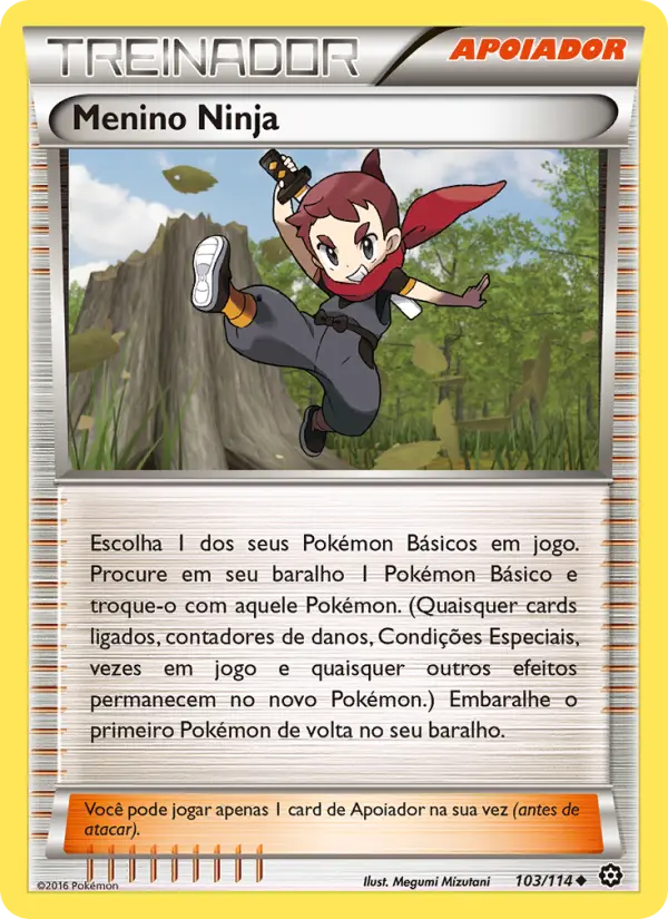 Menino Ninja #103 — Cerco de Vapor (Reverse Holo)