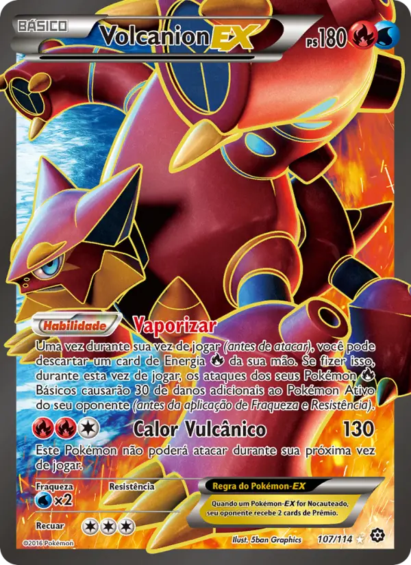 Volcanion ex #107