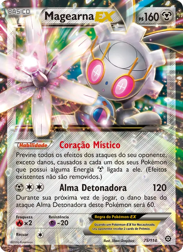 Magearna EX #75 — Cerco de Vapor