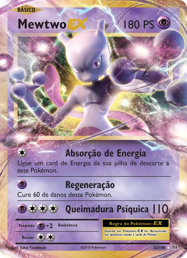 Mewtwo EX #52