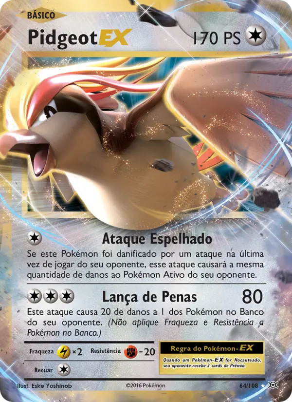 Pidgeot ex #64