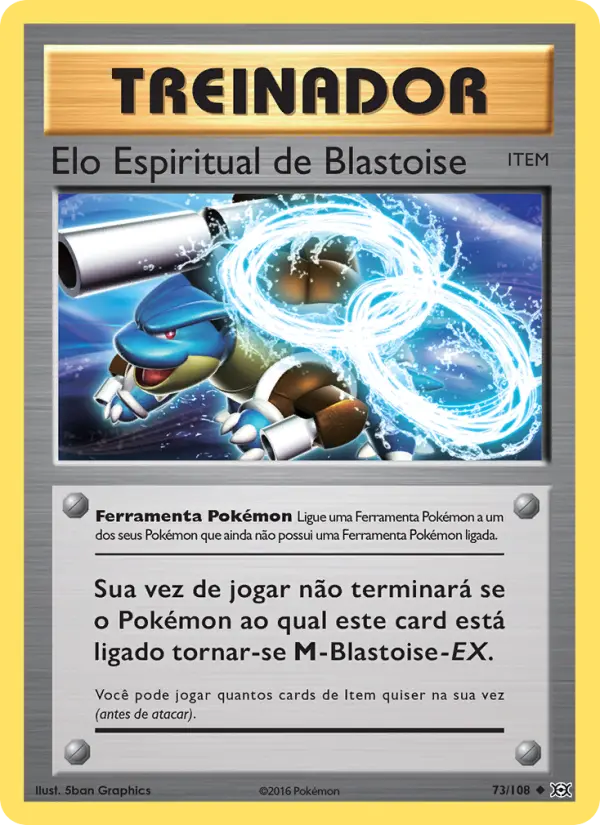 Elo Espiritual de Blastoise #73