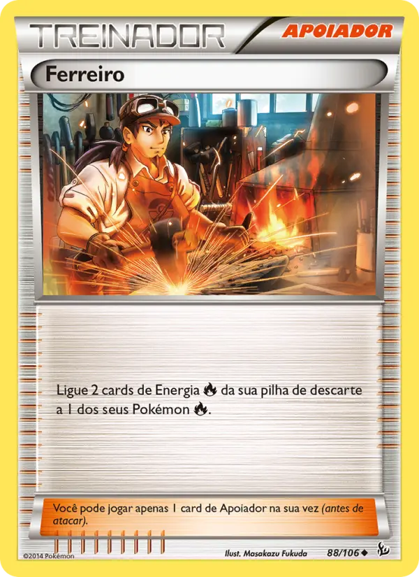 Ferreiro #88 — Flash de Fogo