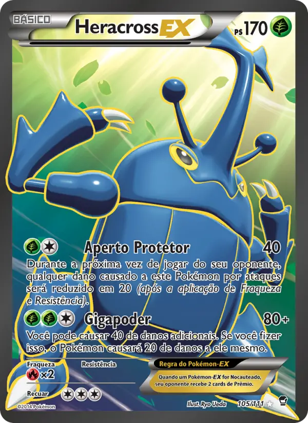 Heracross EX #105