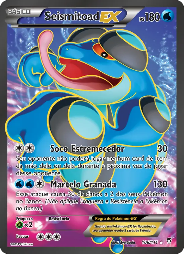 Seismitoad EX #106