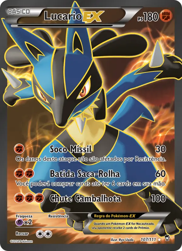 Lucario ex #107