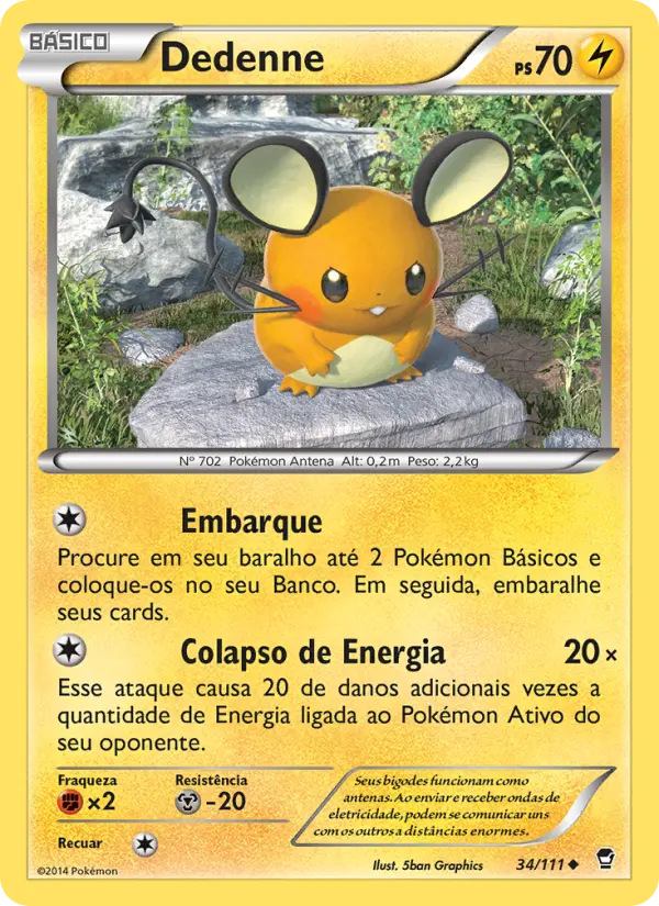 Dedenne #34
