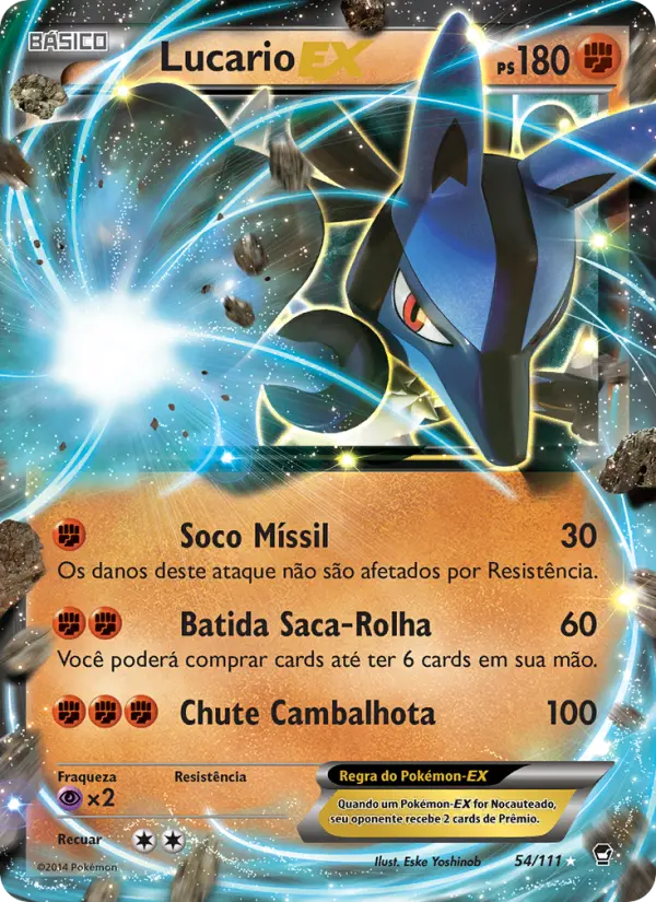 Lucario ex #54