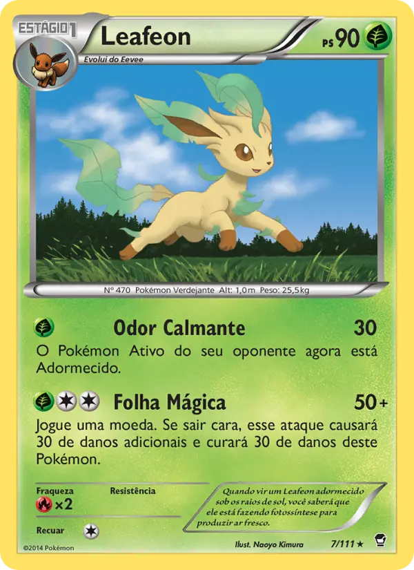 Leafeon #7 — Punhos Furiosos