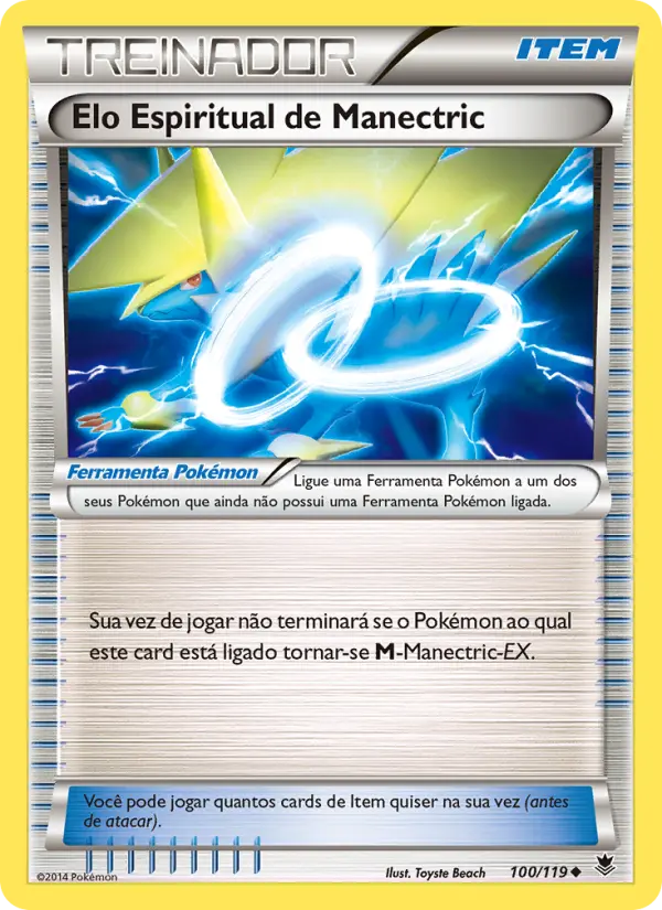 Elo Espiritual de Manectric #100 — Força Fantasma