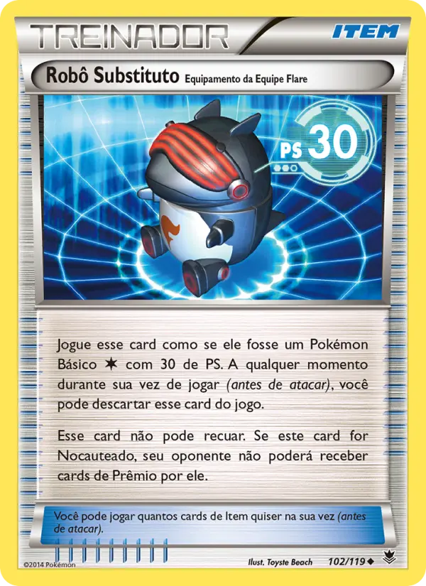 Robo Substitute Team Flare Gear #102