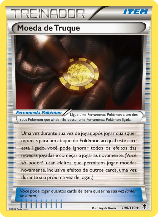Moeda de Truque #108 — Força Fantasma (Reverse Holo)