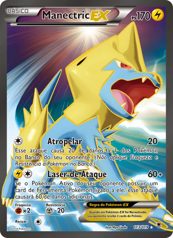 Manectric EX #113