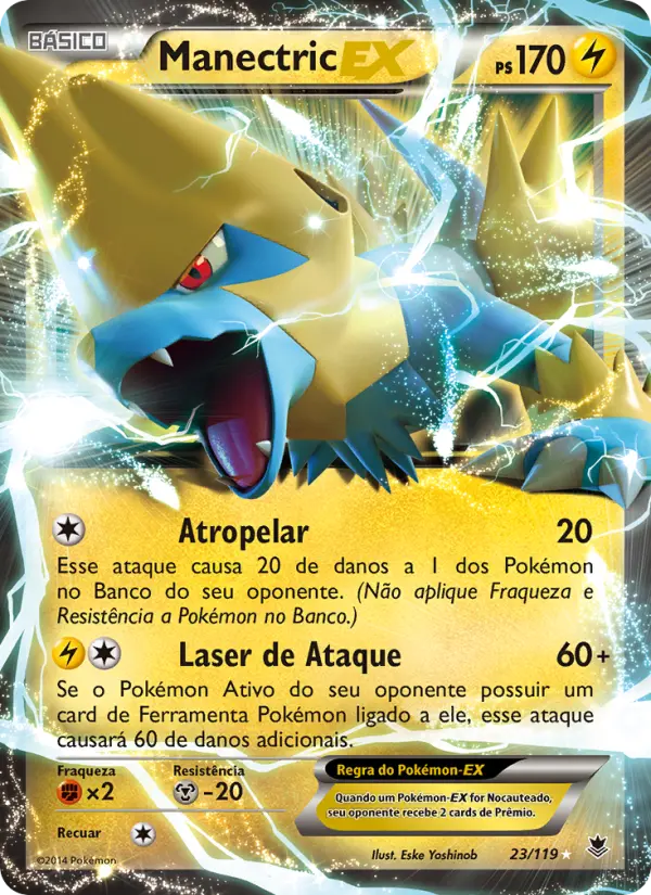Manectric EX #23 — Força Fantasma