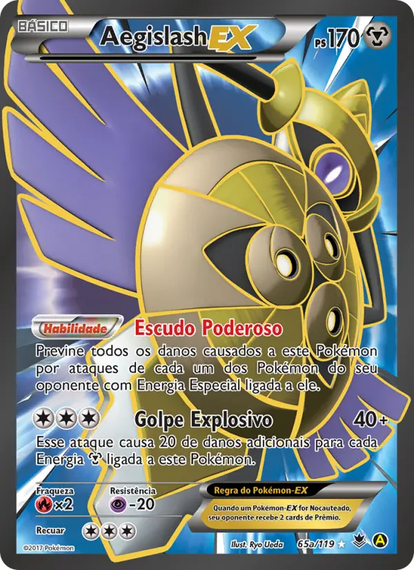 Aegislash ex #65
