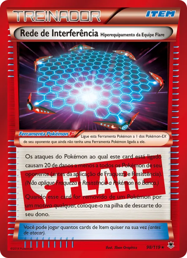 Rede de Interferência – Hiperequipamento da Equipe Flare #98 — Força Fantasma