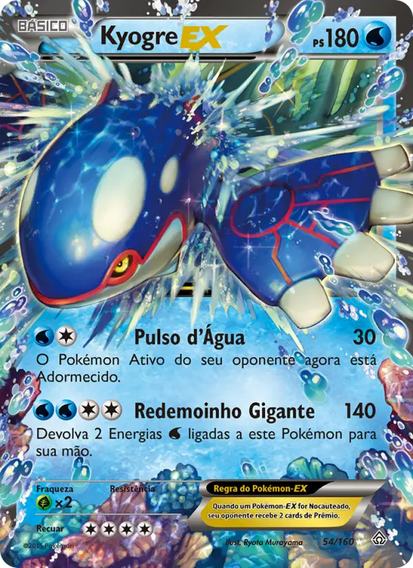 Kyogre ex #54
