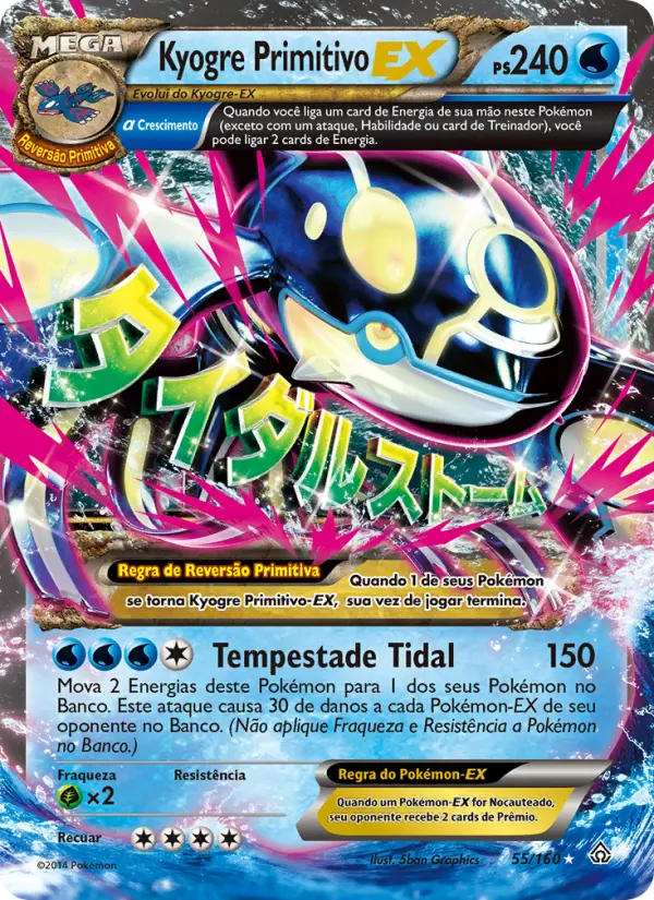 Kyogre PrimitivoEX #55
