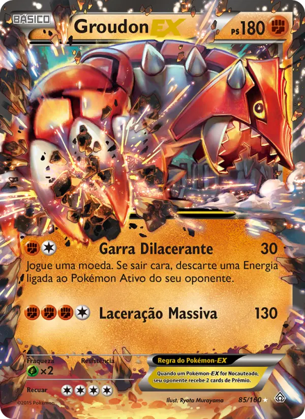Groudon EX #85