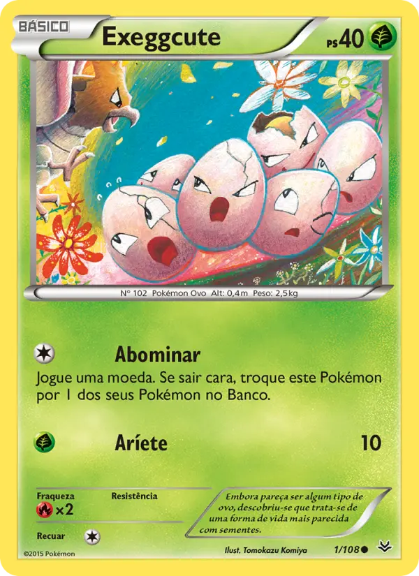 Exeggcute #1 — Céus Estrondosos
