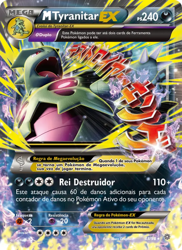 M-Tyranitar EX #43