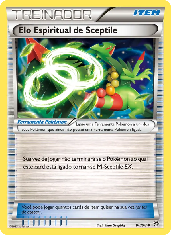Elo Espiritual de Sceptile #80 — Origens Ancestrais (Reverse Holo)