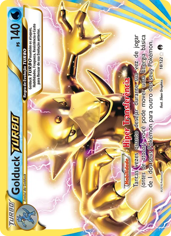 Golduck TURBO #18 — Turbo Colisão