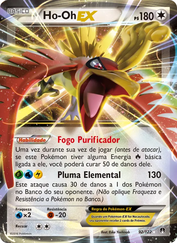 Ho-Oh-EX #92