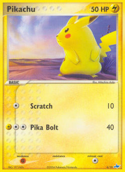 Pikachu (TK1 6O) #6
