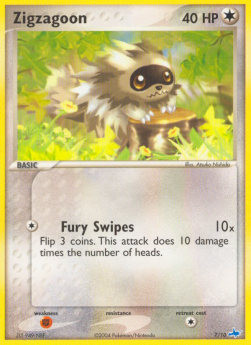 Zigzagoon (TK1 7O) #7