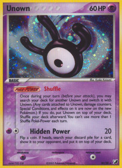Unown [W] #28