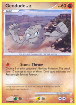 Geodude Lv.12 #null