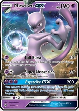 Mewtwo GX #39
