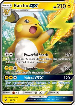 Raichu GX #29