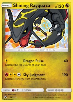 Rayquaza Brillant #56